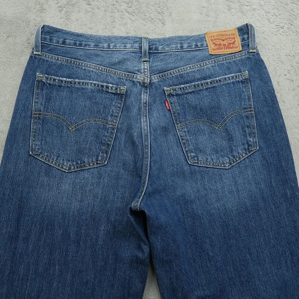 Levi's Jeans Women's Size 31 Blue High-Rise Low Pro Straight 31